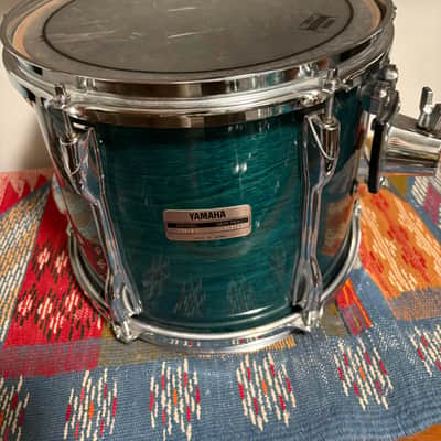 Yamaha Recording Custom 12x10" Tom - Deep Aqua - Near Mint image 2