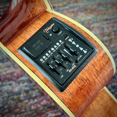 Takamine Legacy Series EF508KC Acoustic/Electric Guitar, Hawaiian Koa top, back, and sides, case image 10