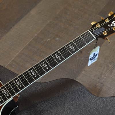 Minty! 2017 Taylor 414ce Custom Special Edition Rosewood Spruce Acoustic Guitar Sunburst + OHSC image 7
