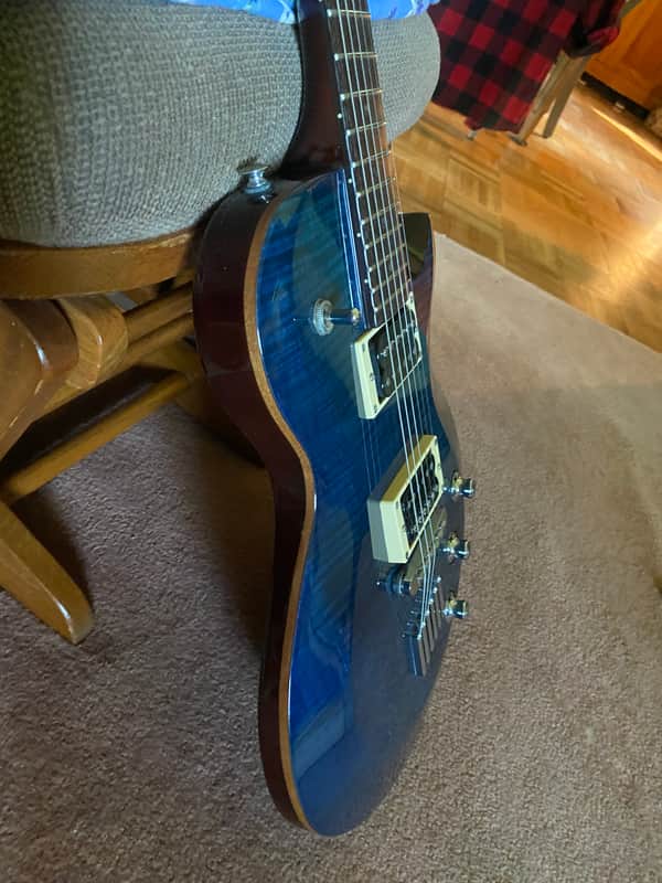 All Original Yamaha AES 620 2000's Blue Burst Seymour Duncan | Reverb