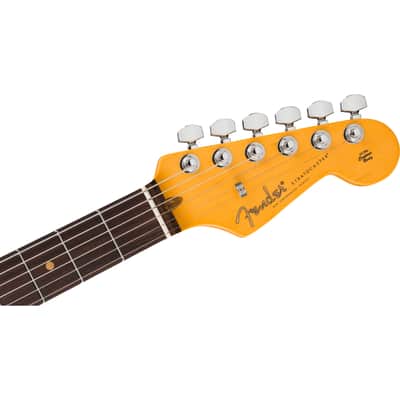 Fender American Ultra Luxe Vintage 60s Stratocaster RW Surf Green - Electric Guitar image 5