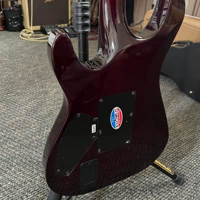 Schecter C1 Hellraiser 2000s - Black Cherry image 14