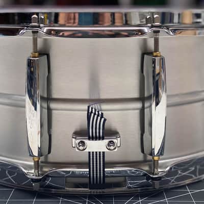 Pearl STE1465AL 14x6.5" Sensitone Elite Aluminum Snare Drum 2010s - Aluminum image 3