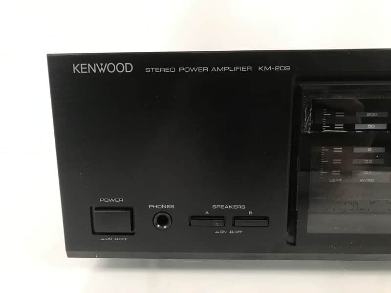 KENWOOD KM-209 ステレオ パワーアンプ ケンウッド KENWOOD KM-209
