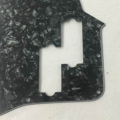 Fits Squier SS Jaguar Bass Special Style Guitar Pickguard Scratch Plate,4 Ply Black Pearl image 5