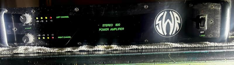 SWR Stereo 800 Power Amplifier image 1