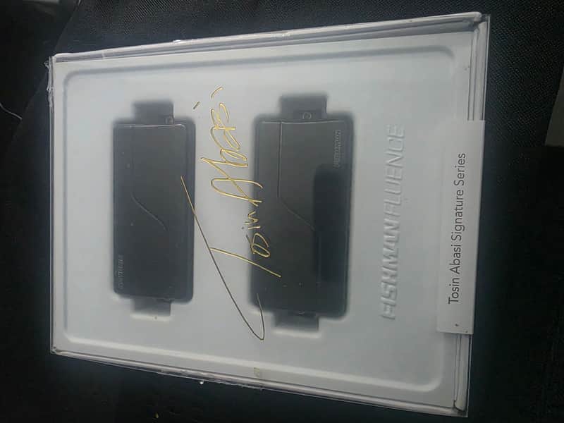 Fishman PRF-MS7-TB2 Fluence Tosin Abasi 7-String Modern Humbucking Pickup Set 2010s - Black image 1