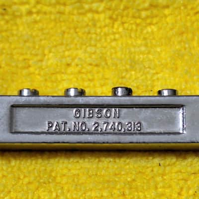 Original 1960s-70s Gibson ABR-1 Bridge Patent Pat. No. Les Paul Standard Custom Deluxe SG ES-335 image 1