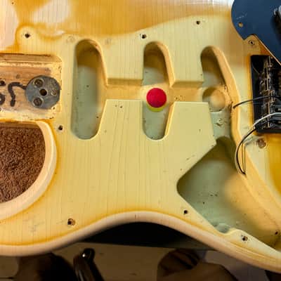 RARE 1977 Orig. Fender Stratocaster LEFTY Hardtail! Left Handed image 17