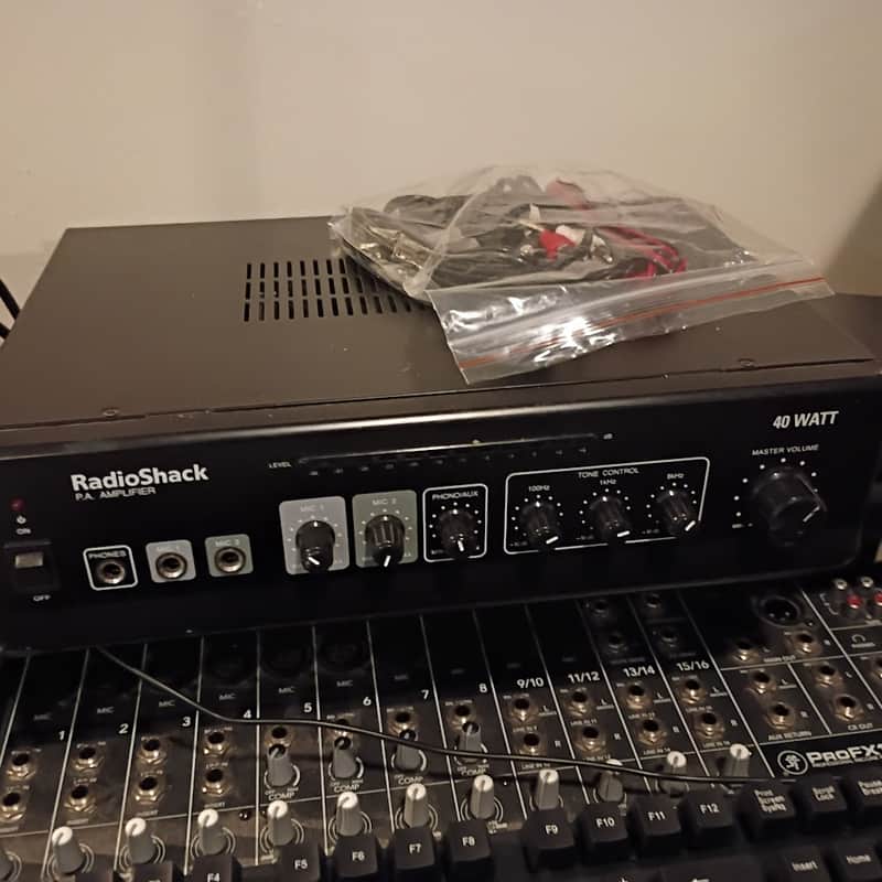 Radioshack 40-Watt PA Amplifier image 1