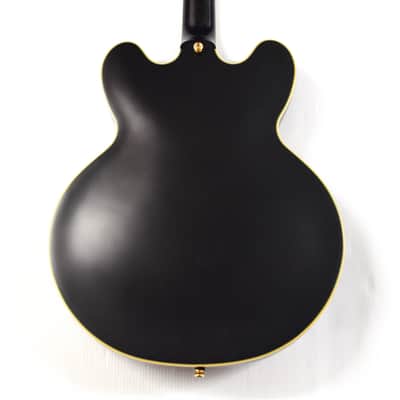 Epiphone Emily Wolfe Sheraton Stealth Semi-Hollow [DEMO] 2022 - Black Aged Gloss image 9