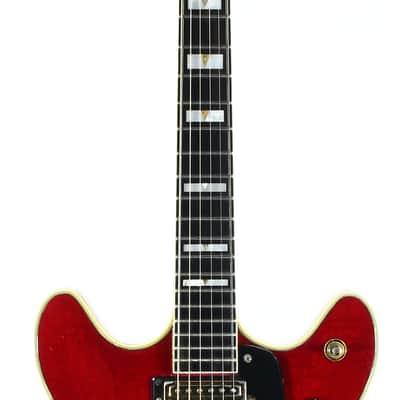 1967 Guild Starfire VI Cherry Red w Original Hard Case and Tags | Vintage 1960s Electric Guitar image 9