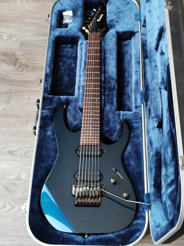Ibanez RG1527 Prestige Japan 7 String Royal Blue Finish with