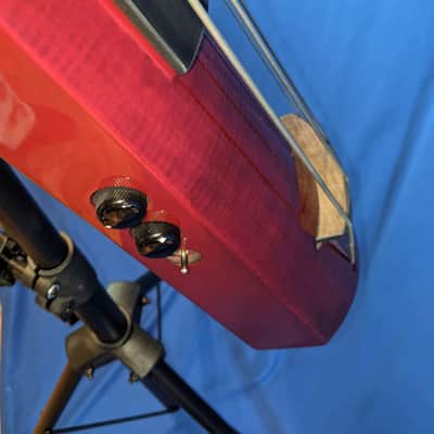 NS Design WAV4c Electric Upright Bass  Transparent Red image 4