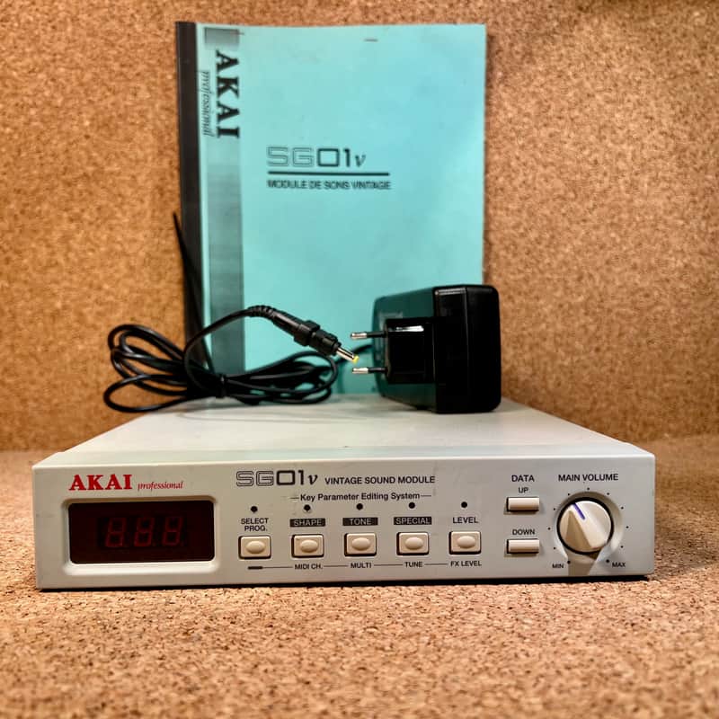Akai SG01v – All VINTAGE SYNTH in a box – Serviced – Warranty image 1