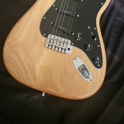 Stratocaster 2021 Ash Natural Gloss w HSC Custom Build Rails Strat non-Fender Blonde image 1
