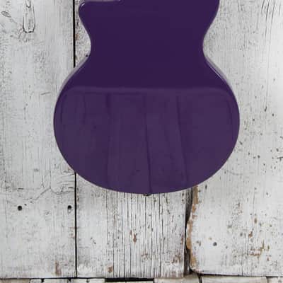 Orange Glenn Hughes Signature O Bass Electric Bass Guitar Purple with Gig Bag image 8