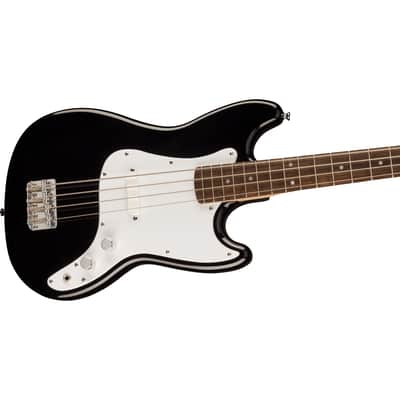 Squier 037-3800-506 Sonic Bronco Bass, LRL, Black image 4
