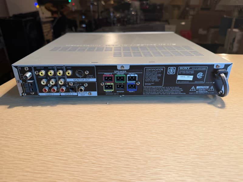 Sony DAV-S300 HCD-S300 5.1 Receiver Dolby Digital CD/DVD Tested