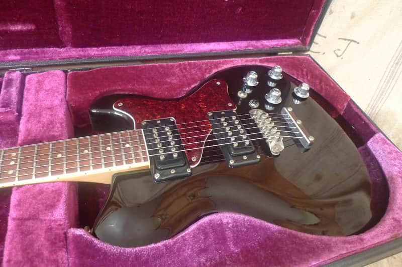 Mosrite  Bluesbender 1976 Black image 1