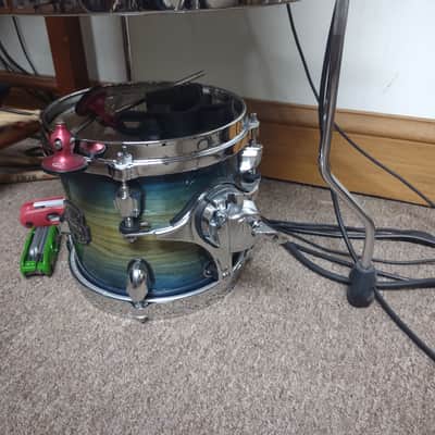 Mapex Armory 7 Piece Drum Set - Bass and Toms - Rain Forest Burst image 7