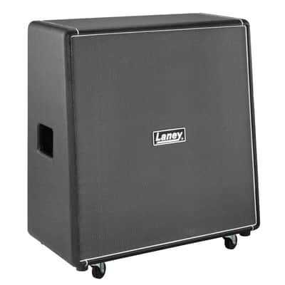 LANEY LA212 UK Angled Offset 50w 2 X 12 Guitar Cabinet With 2 Celestion Greenback Speakers Made In England image 7