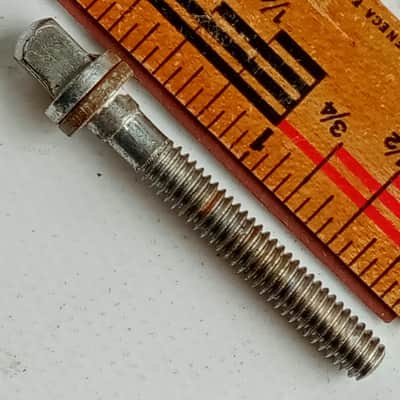 Gretsch 1+ 1 5/8"T-Rod Snare/Tom Drum 60s 12-24 Tension-Lug-Screw 1 1/4"Thread*G image 1