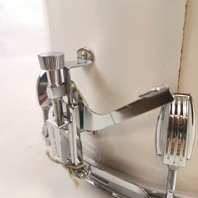 Ludwig Strider 10x14"White Cortex Parade/Marching P85 Snare Drum ++Aluminum Ring image 5