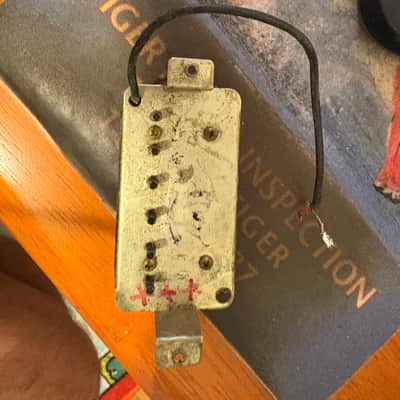 Unknown humbucker 1980s - blk image 2