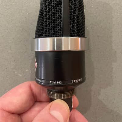 Neumann TLM 102 Large Diaphragm Cardioid Condenser Microphone 2009 - Present - Matte Black image 5