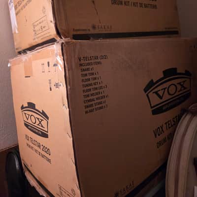 Vox Telstar 4pc Drum Set in Maple image 3