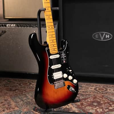 Fender American Professional Classic Stratocaster HSS Electric Guitar - 3-Color Sunburst with Gig Bag image 12