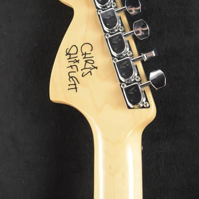 Mint Fender Chris Shiflett Telecaster Deluxe Shoreline Gold image 6