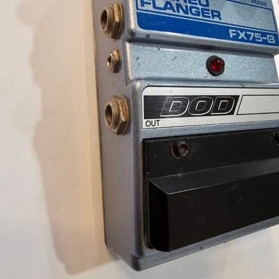 DOD FX75 Stereo Flanger 1990's - silver image 2