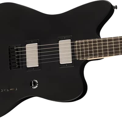 Fender Jim Root Jazzmaster Ebony FB Flat Black with Case image 4