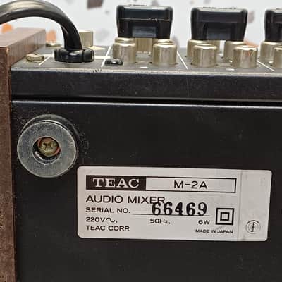 TEAC Model 2A mixing console + TEAC MB-20 bridge with VU meters (Tascam) image 15