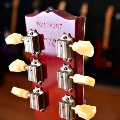 1998 Gibson ES-335 Dot Left-Handed - Cherry Red image 9