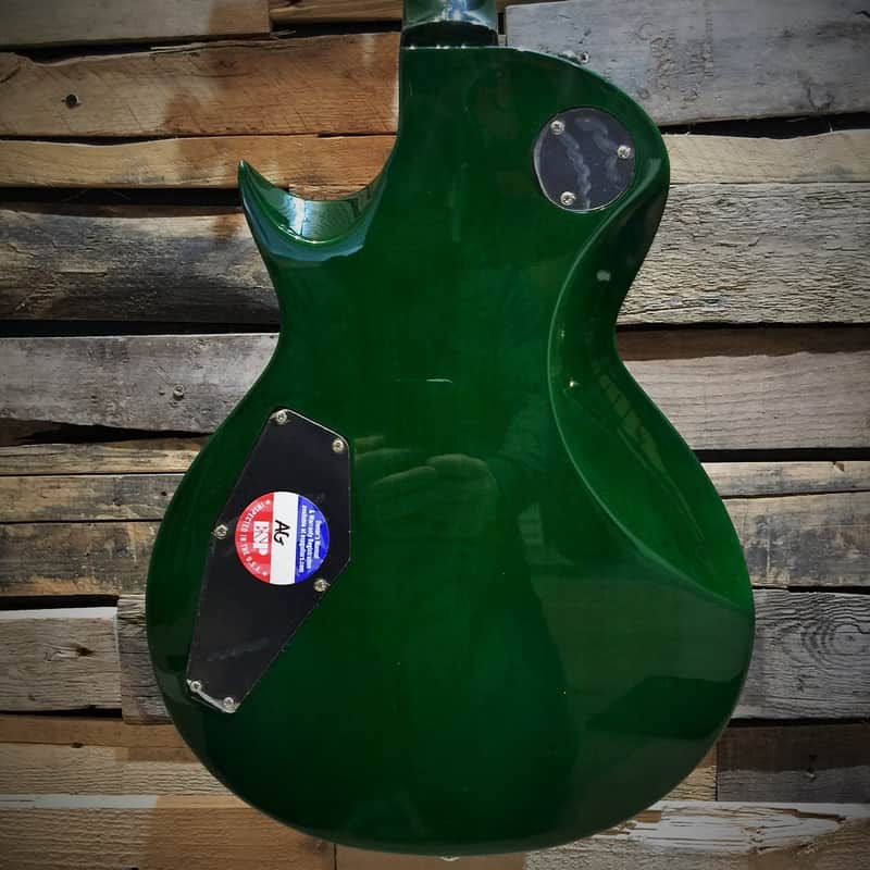 ESP Ltd EC-256 FM Trans Green | Reverb