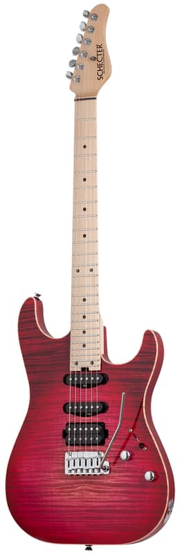 Schecter USA Sunset Custom-II 24 Watermelon w/Case