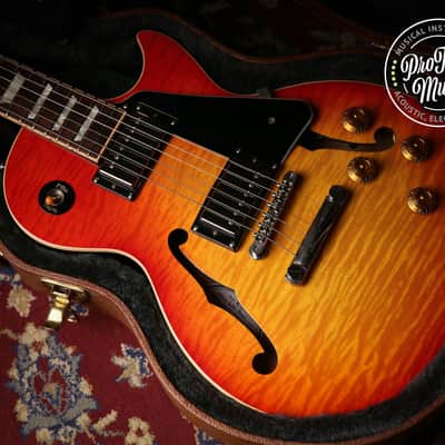 2015 Gibson USA Memphis Les Paul ES Semi Hollow Cherry Sunburst image 7