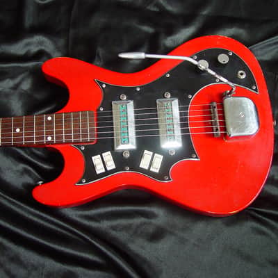 1960's Kay Truetone with Gibson made P-35/Kelvinator Pickups image 1