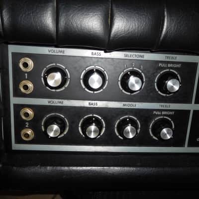 Vintage 1972 Kustom K250-4 Solid State 250 Watt Tuck & Roll Head! image 2