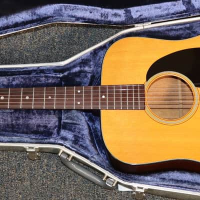 Martin D-18 Dreadnought Acoustic Guitar with original case Vintage 1970 D18 image 2