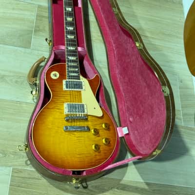Gibson Les Paul R9 '59 Reissue 2020 - beautiful Cherry'burst very figured & featherweight ! image 17