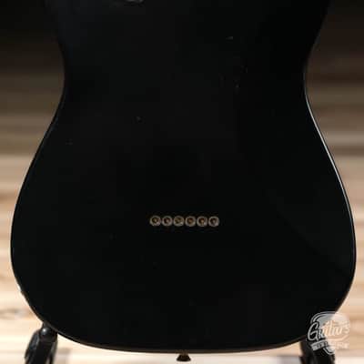 Shabat Lion Special Swamp Ash Baritone w/ Ebony Fretboard & Lollar P-90s – Black image 8