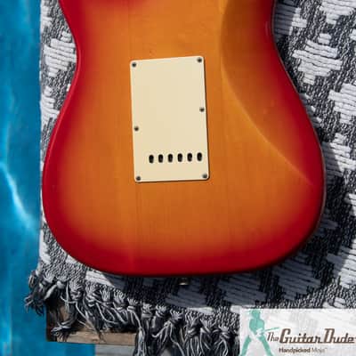 Fender Japan ST-57 '57 Stratocaster Reissue - Limited Ed. Cherry SunBurst - Pro Set Up w Perfect Frets/Action/Intonation! image 6