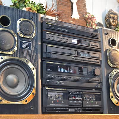 Vintage Marantz MX-583 Hi-Fi Component Stereo System 1989 - Turntable / Tuner / Cassette Deck / CD Player / Added Bluetooth image 1