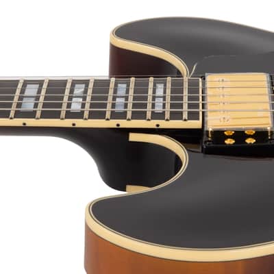 Yamaha SA2200 Semi-Hollow - Brown Sunburst image 9