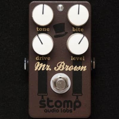 NEW! Stomp Audio Labs Mr. Brown - Crunch Distortion Brown image 1