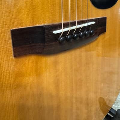 Takamine F-340S lawsuit era 1976 Japan w/ pickup and OHSC image 6